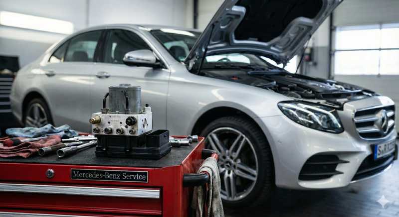 E220 제동장치 수리